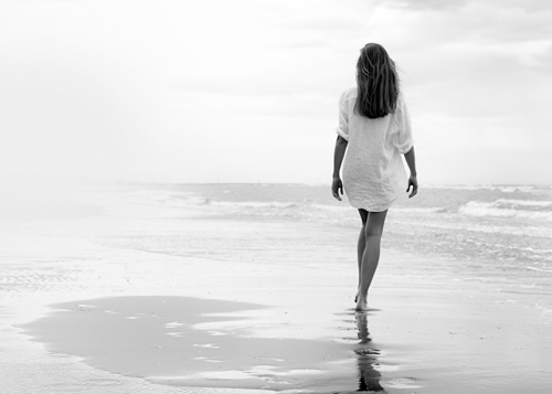 Marco Milillo Walking On A White Beach