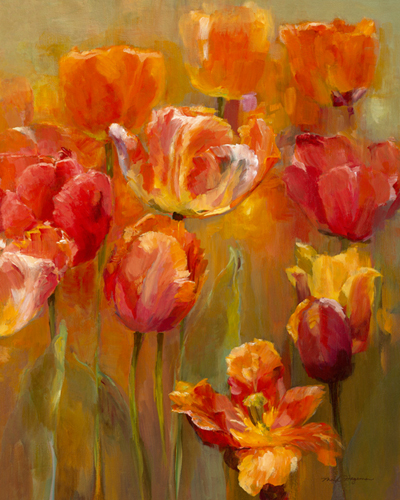 Marilyn Hageman Tulips In The Midst Ii