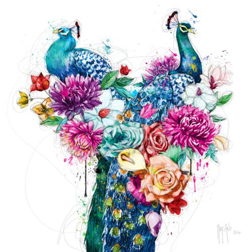 Patrice Murciano Peacock Flowers