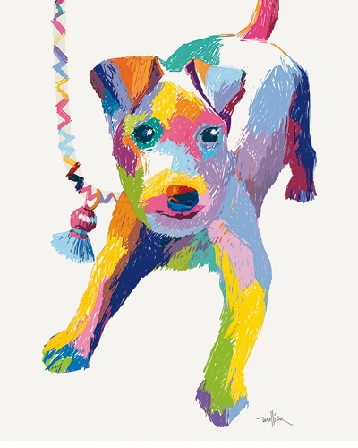 Patti Mollica Terrier Sketch