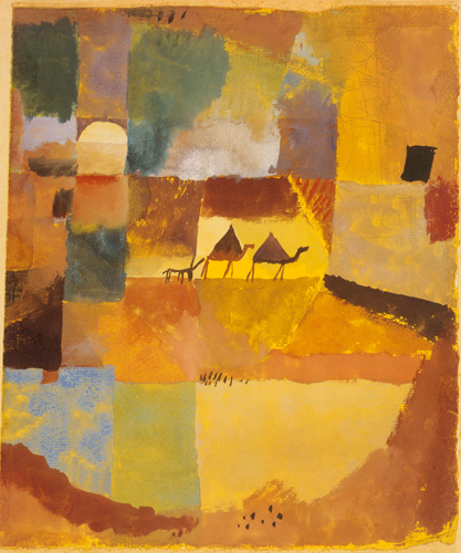 Paul Klee Zwei Kamele Und Ein Esel 1919