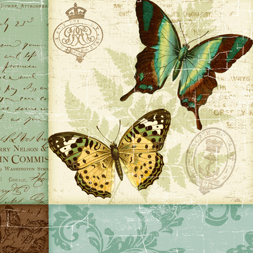 Pela Studio Butterfly Patchwork I