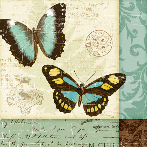 Pela Studio Butterfly Patchwork Ii