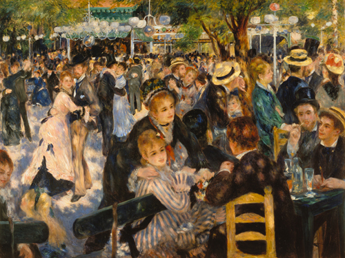 Pierre Auguste Renoir Ball Auf Dem Montmartre