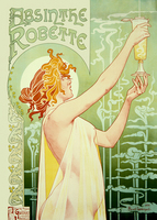 Privat Livemont Absinthe Robette