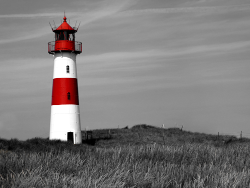 Rolf Fischer Leuchtturm Sylt