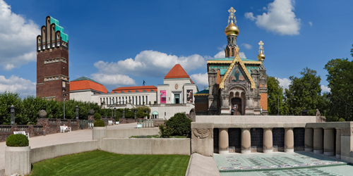 Rolf Fischer Mathildenhohe Darmstadt Panorama