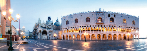 Rolf Fischer Venedig Markusplatz