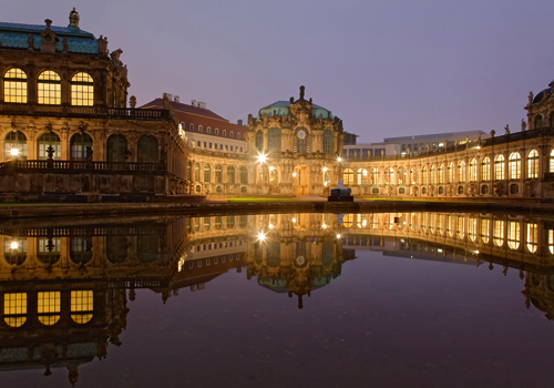 Rolf Fischer Zwinger Dresden Beleuchtet