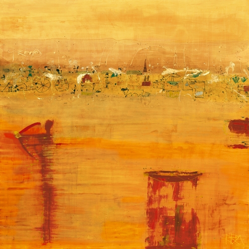 Rose Richter Armgart Orange Landscape