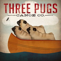 Ryan Fowler Three Pugs In A Canoe V 3