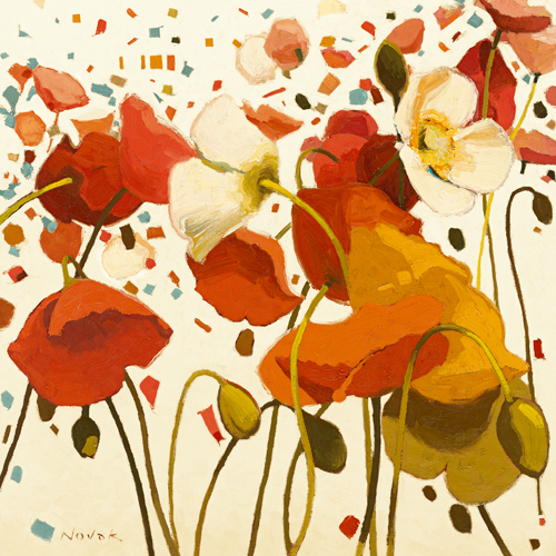 Shirley Novak Coral Confetti