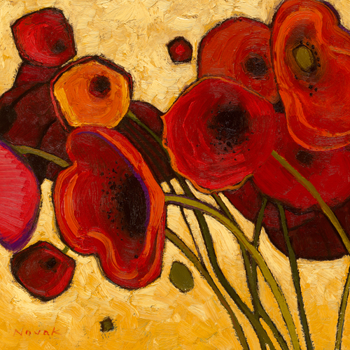 Shirley Novak Poppies Wildly I