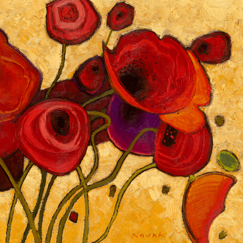 Shirley Novak Poppies Wildly Ii