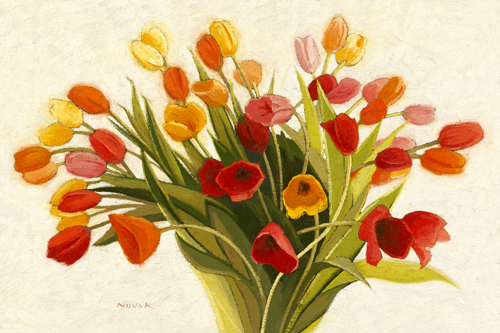 Shirley Novak Spring Tulips