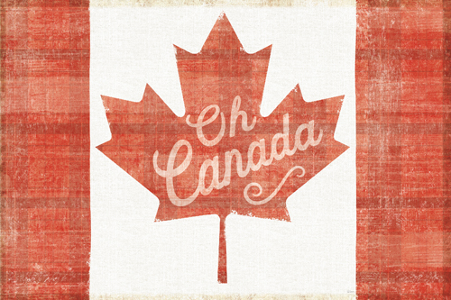 Sue Schlabach Oh Canada Flag