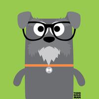 Todd Art Bow Wow Schnauzer