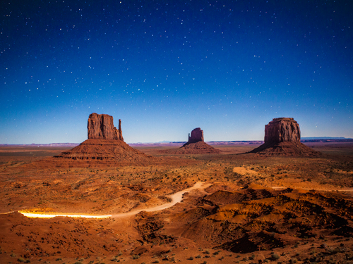 Tom Lichtenwalter Monument Valley Stars