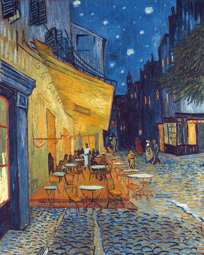Vincent Van Gogh Cafe Terrasse Am Abend