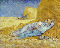 Vincent Van Gogh Das Mittagsschlafchen