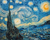 Vincent Van Gogh Sternennacht