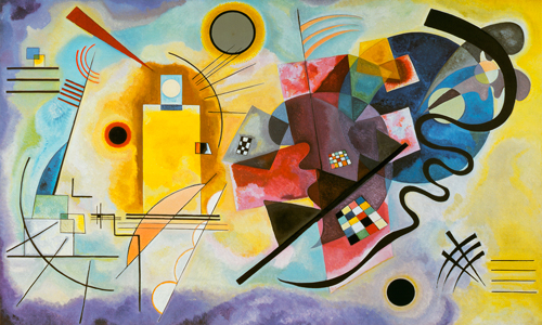 Wassily Kandinsky Gelb Rot Und Blau