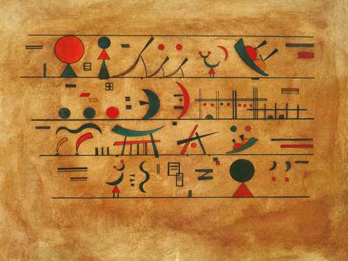 Wassily Kandinsky Righe Di Segni