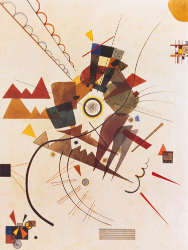 Wassily Kandinsky Ringsum 1924