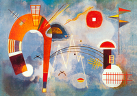 Wassily Kandinsky Rond Et Pointu 1939