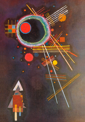 Wassily Kandinsky Strahlenlinien