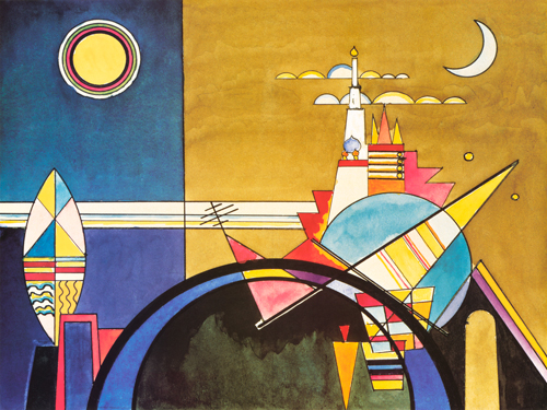 Wassily Kandinsky Torre Di Kiev Part