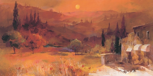 Willem Haenraets Romantic Tuscany Ii